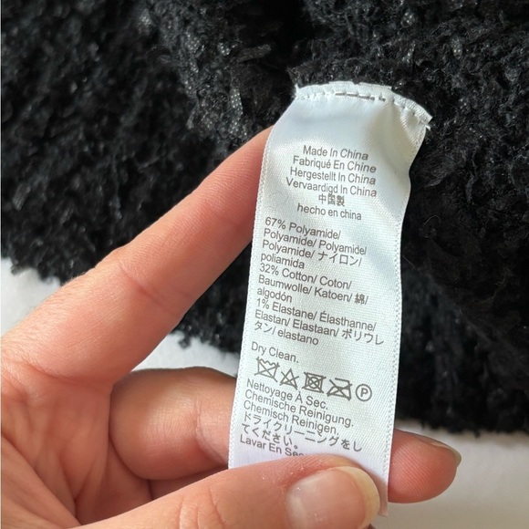 NWOT J. Crew Longer Sweater Lady Jacket in Textured Contrast Yarn Size XS - Picture 7 of 10